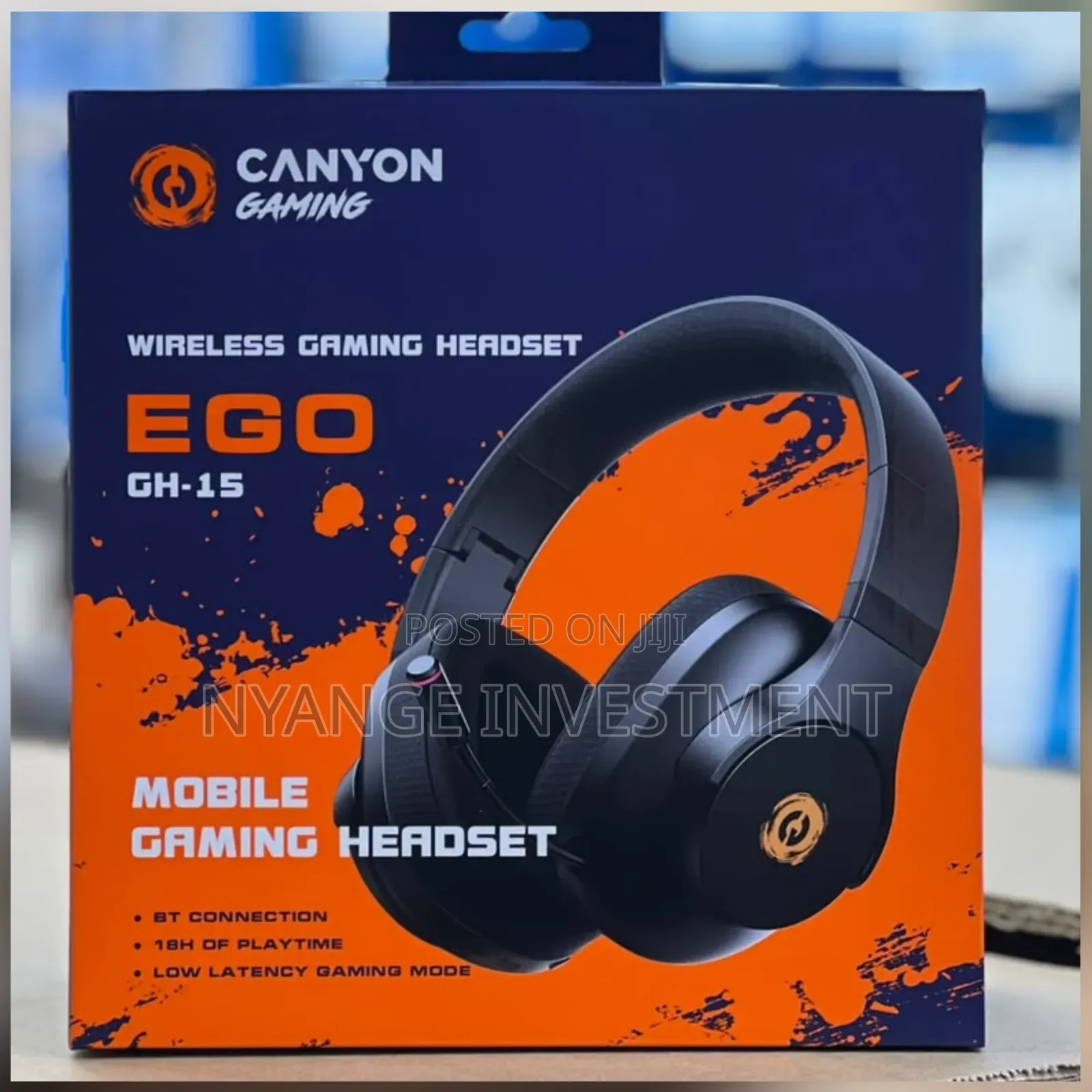 Canyon Ego GH-15 (Article: CND-SGHS15B) Wireless Gaming Headset.