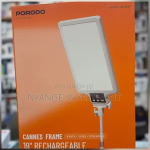 Porodo Lifestyle Cannes Frame 19" Rechargeable LED Fill Light -