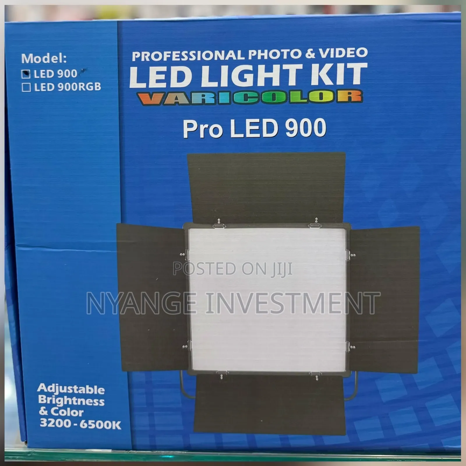 Pro Led 900 RGB Professional Photo and Video Led Light Kit LED900RGB
