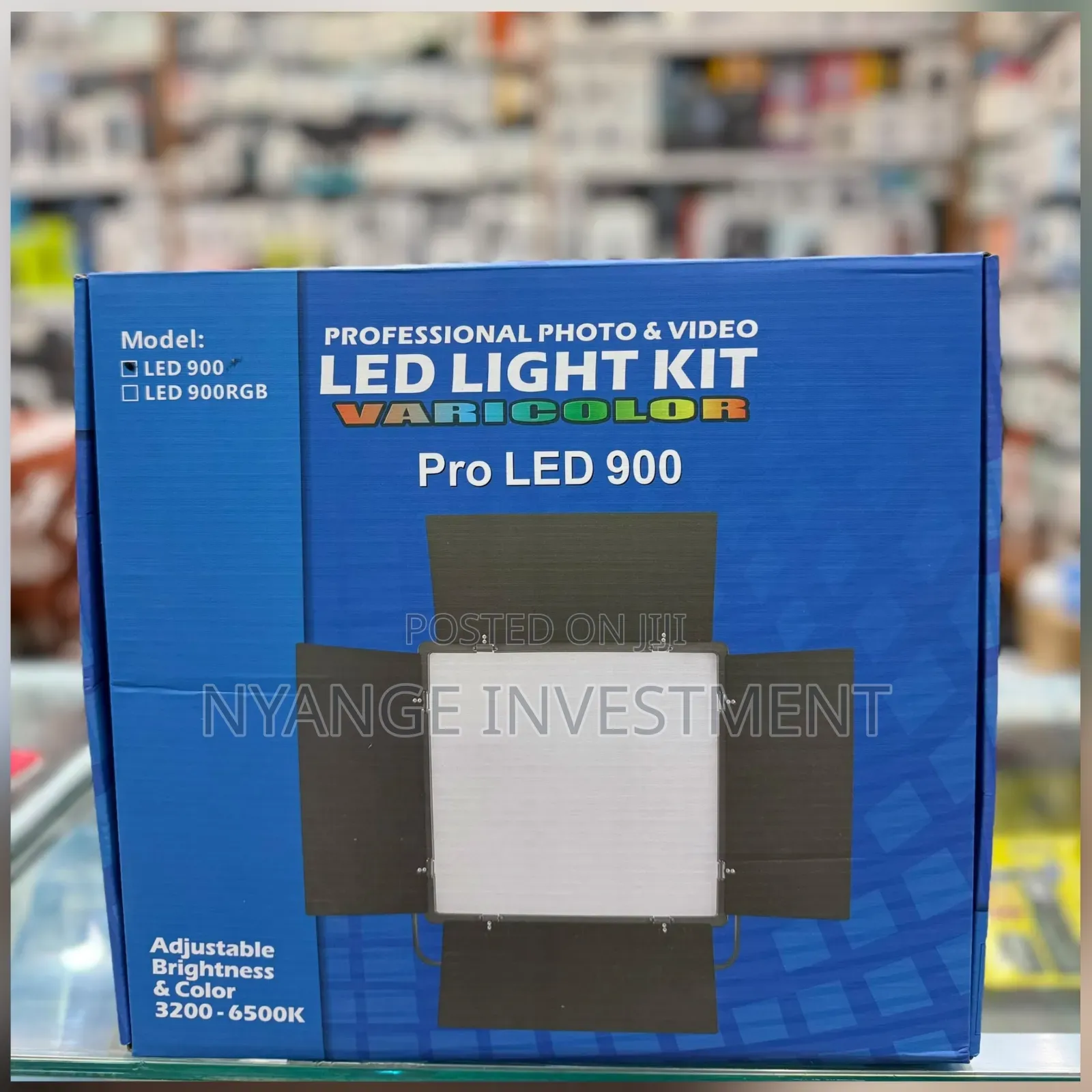 Pro Led 900 RGB Professional Photo and Video Led Light Kit LED900RGB
