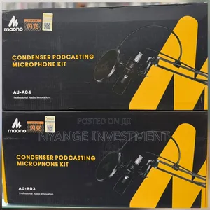 Maono AU-A03 Condenser Microphone Kit Podcast Mic With Boom Arm