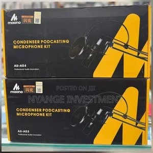 Maono AU-A03 Condenser Microphone Kit Podcast Mic With Boom Arm