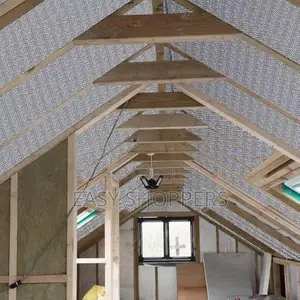 Double-Sided EPS Thermal Insulation 90cmx50m Roll Roof Insulation