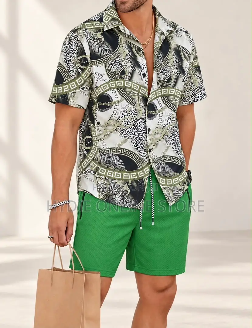 Elegant Vintage Men’s Two-Piece Set – Stylish & Sophisticated