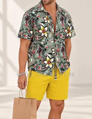 Elegant Vintage Men’s Two-Piece Set – Stylish & Sophisticated