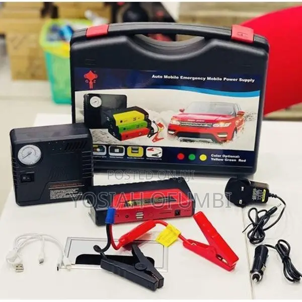Multifuctional Car Jump Starter With Air Compressor