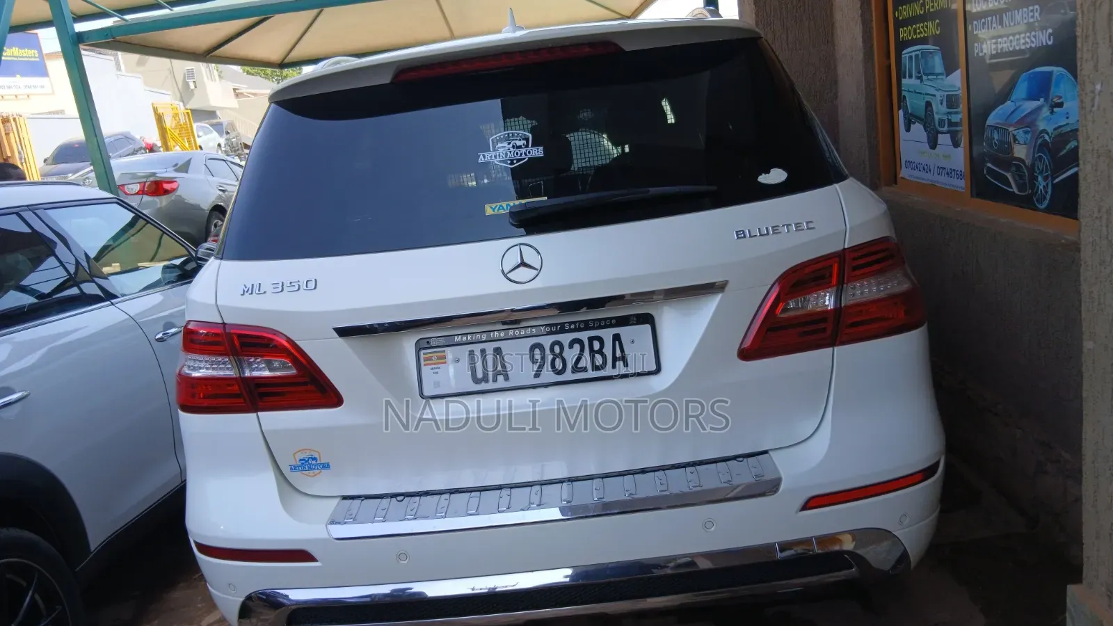 Mercedes-Benz M Class 2014 White
