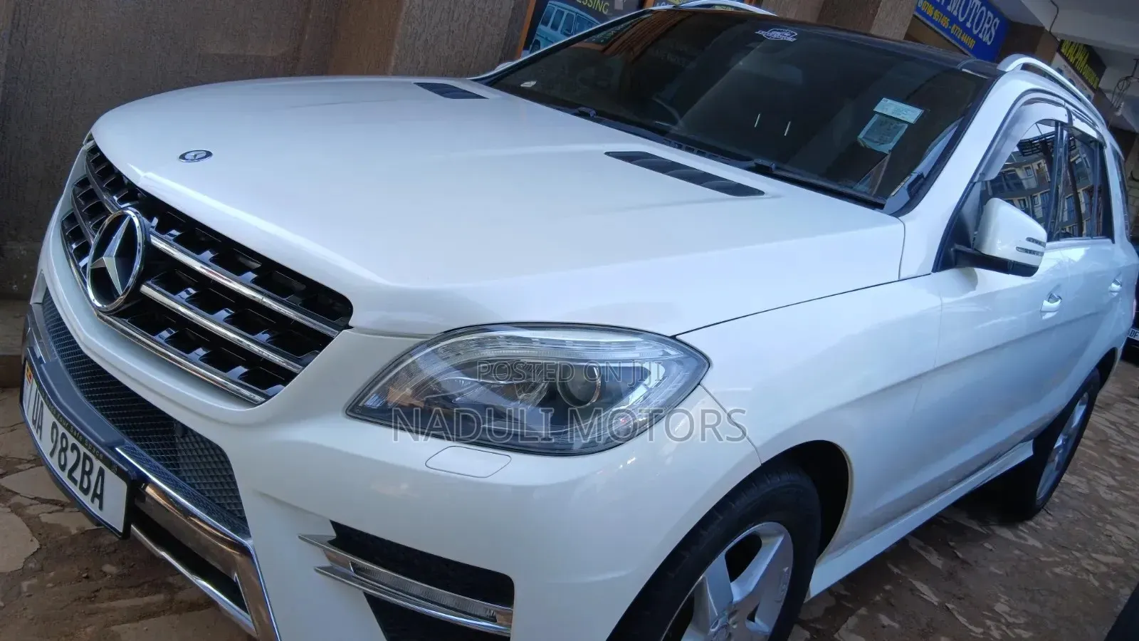 Mercedes-Benz M Class 2014 White