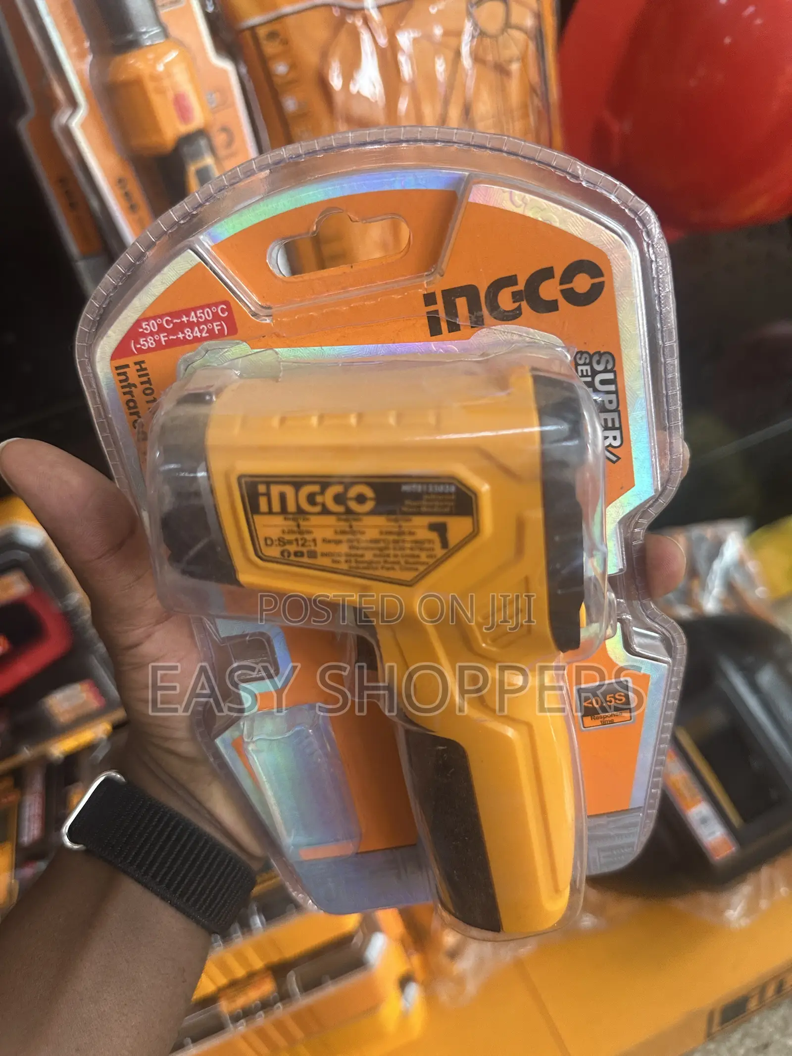 Ingco Infrared Thermometer a Non-Contact Temperature Gun Industrial