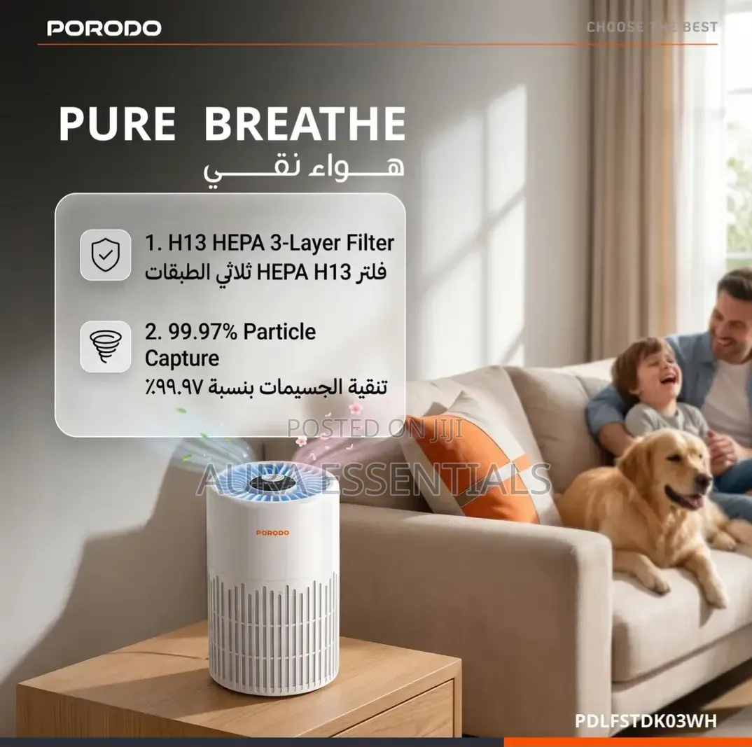 Porodo Lifestyle Purea Smart Air Purifier