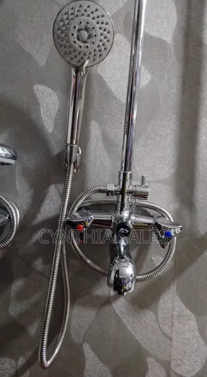 Shower Mixers( Full Set )Head , Stick, Telephone, Change Bt Originally