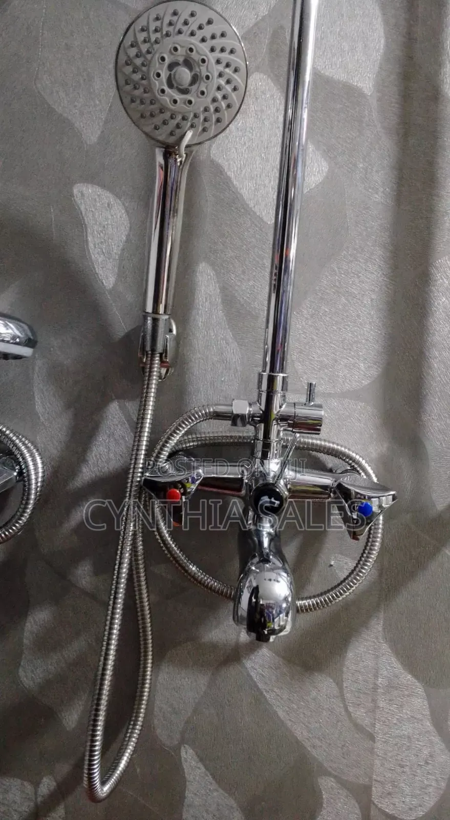Shower Mixers( Full Set )Head , Stick, Telephone, Change Bt Originally