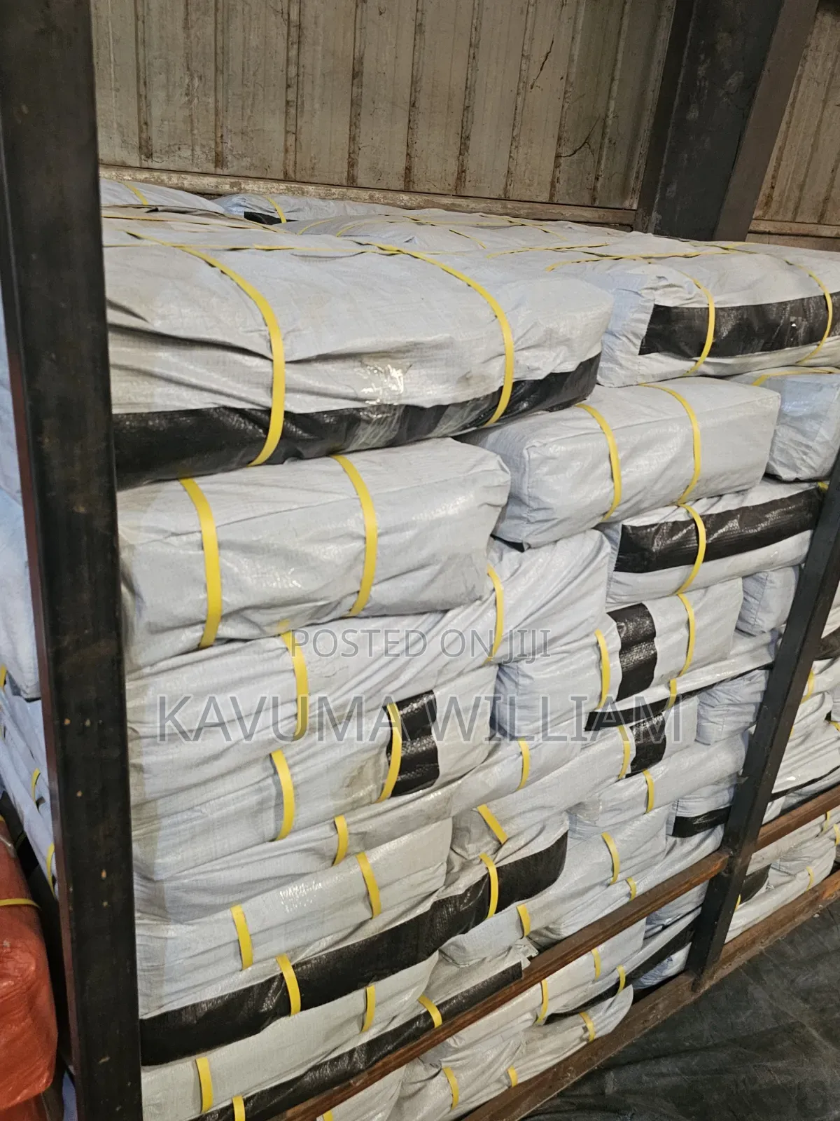 Black Line Stripes Tarpaulin