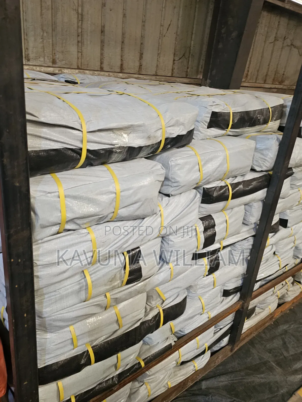 Black Line Stripes Tarpaulin