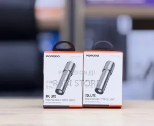 Porodo Mini Torch Light 240lm Brightness, 3W ,Zooming Function