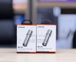 Porodo Mini Torch Light 240lm Brightness, 3W ,Zooming Function