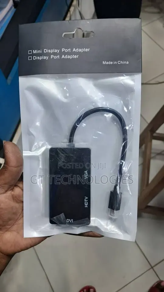 Mini Dp or Thunder Bolt to Hdmi Vga and Dvi