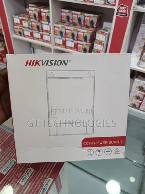 Hikvision 8-Channel CCTV Power Supply Unit (SMPS)