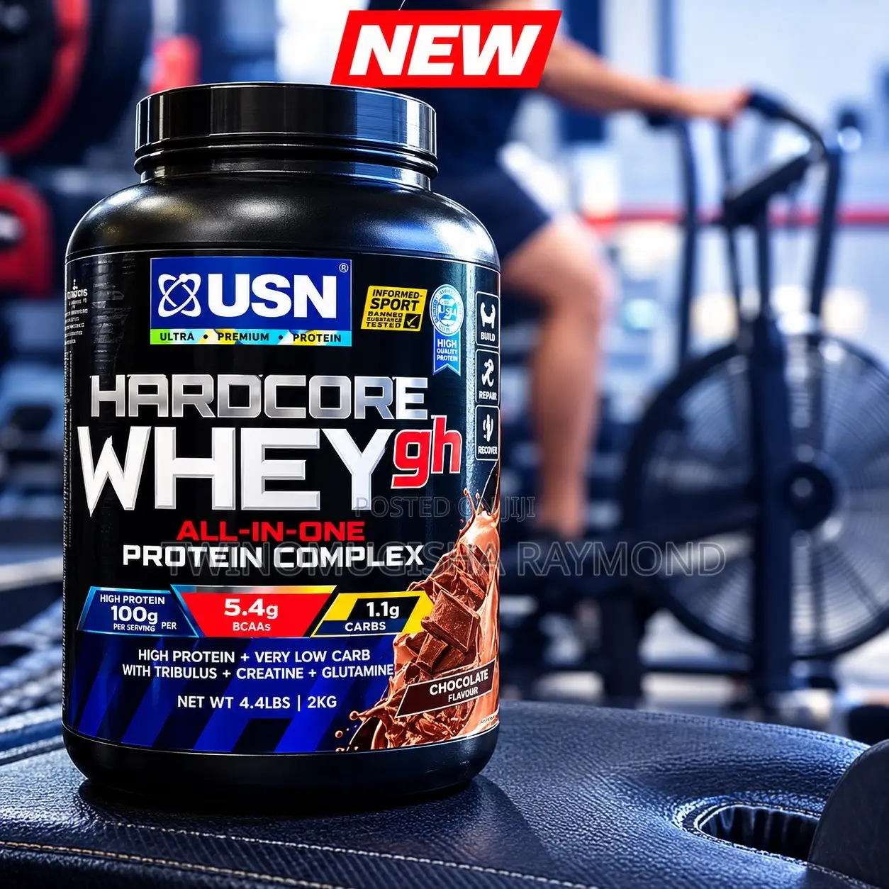 USN Hardcore Whey Protein 1.8kg