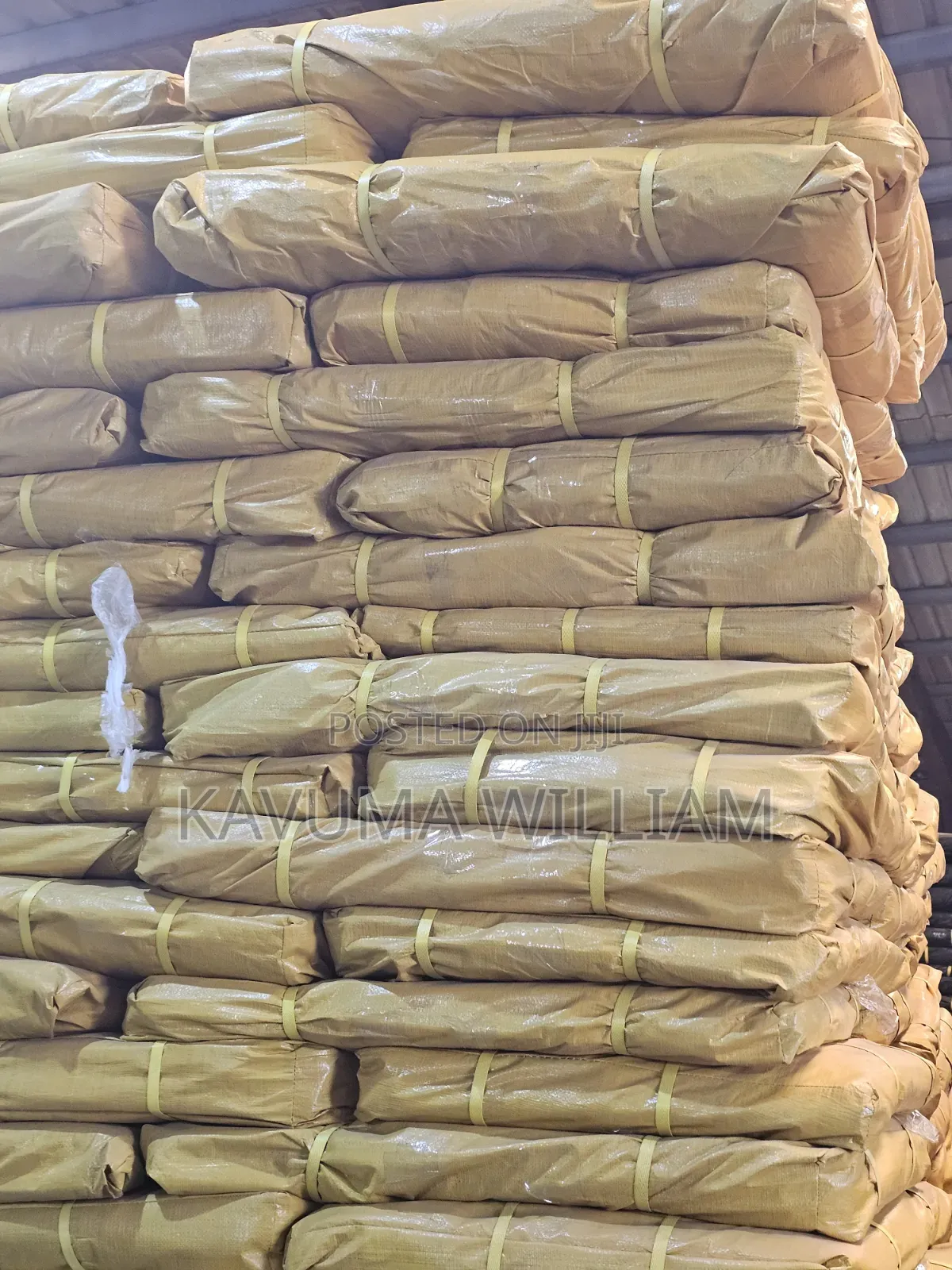 Yellow 6×6 Tarpaulin Available