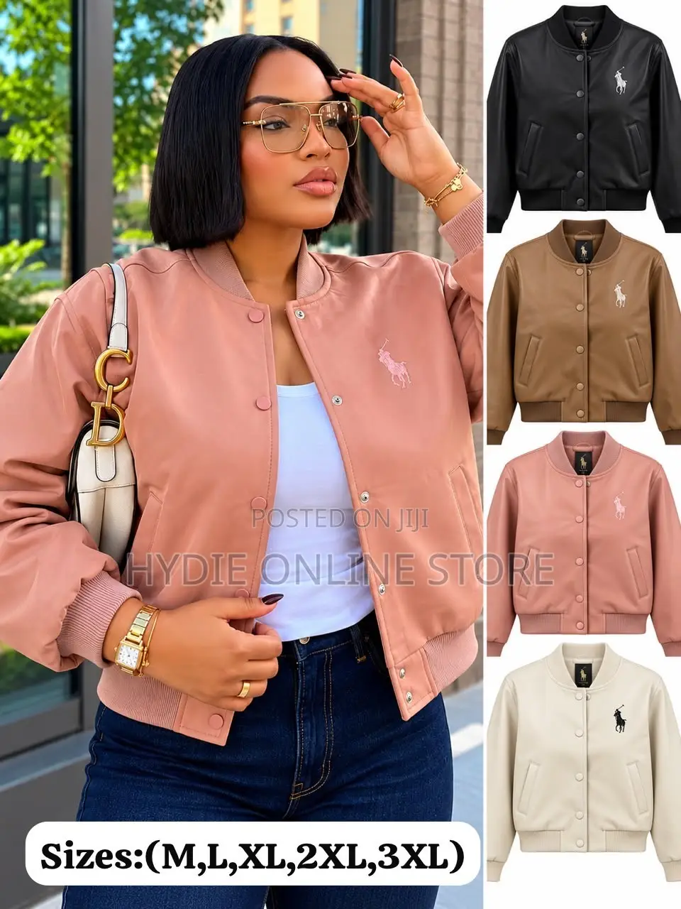 Pololeather Bomber Jacket