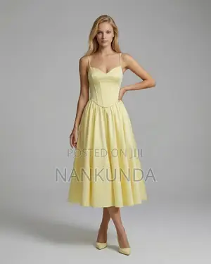 Heavy Cotton Cosset Round Dress in Stock