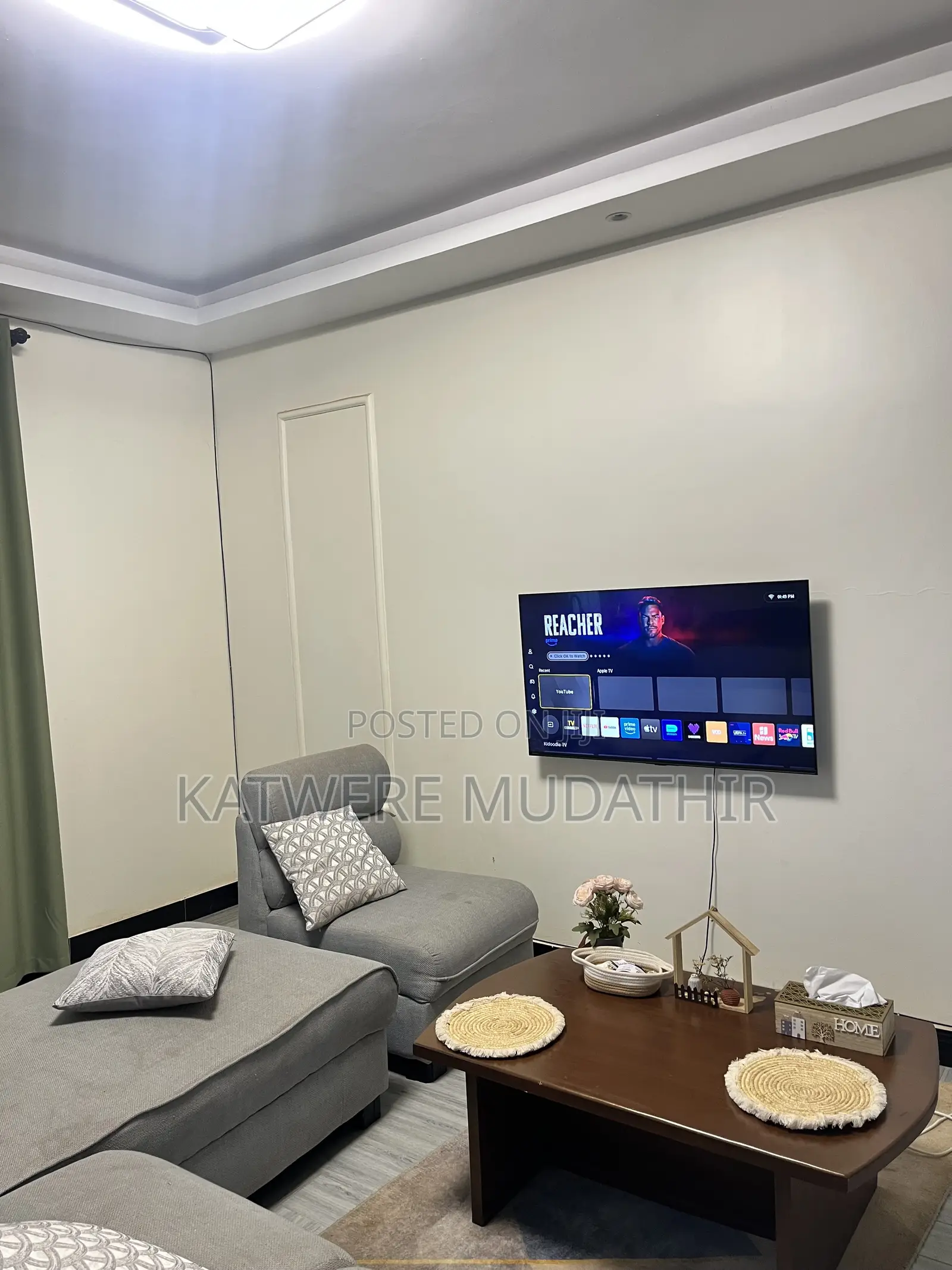Furnished 1bdrm Apartment in Kyebado, Central Division for rent