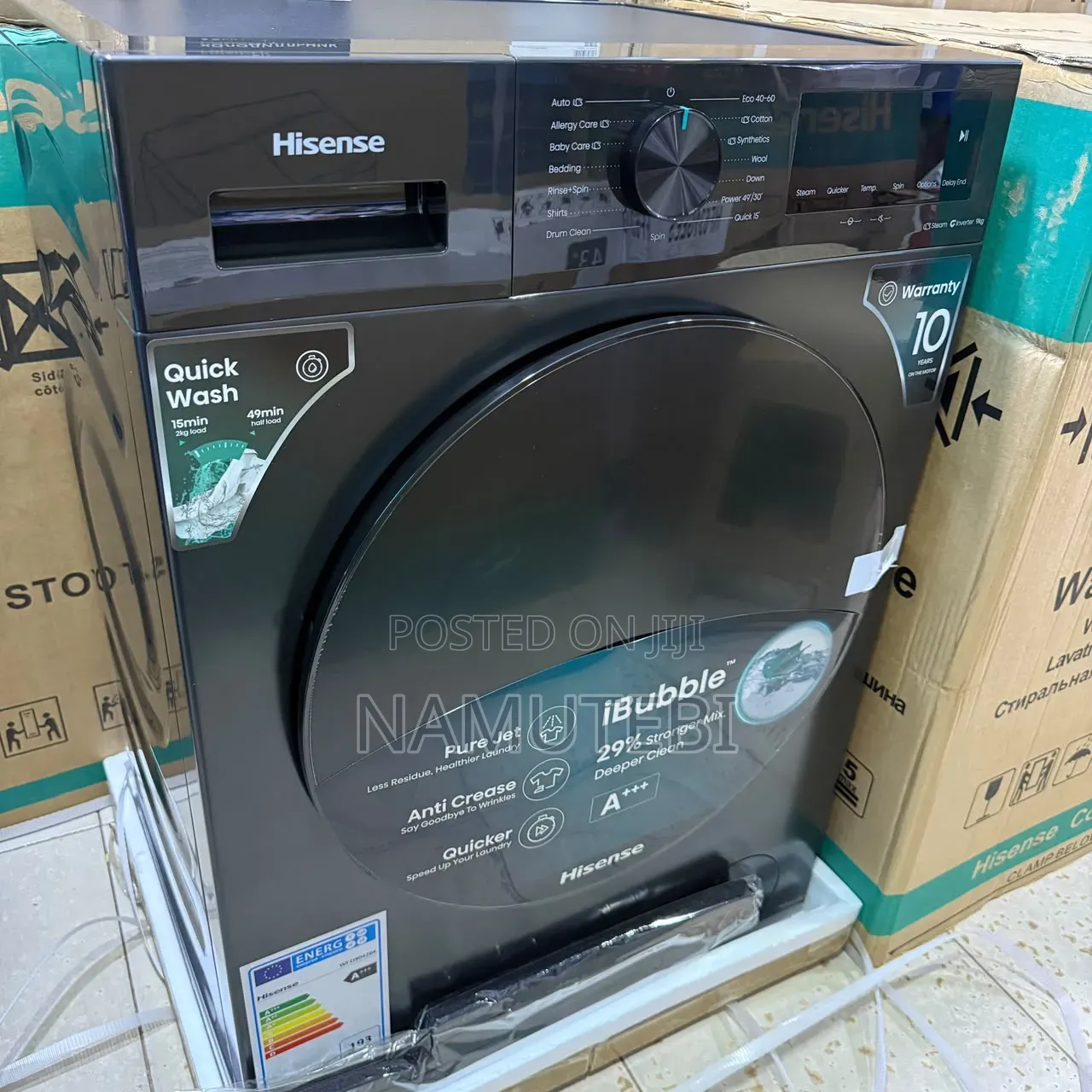 New Model Hisense 9kg Front Loader