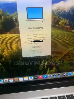 Laptop Apple MacBook Pro 2015 16GB Intel Core i7 SSD 512GB
