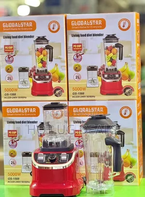 Globalstar GS-1588 Heavy Duty 2-in-1 Commercial Blender & Grinder