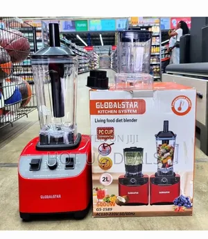 Globalstar GS-1588 Heavy Duty 2-in-1 Commercial Blender & Grinder