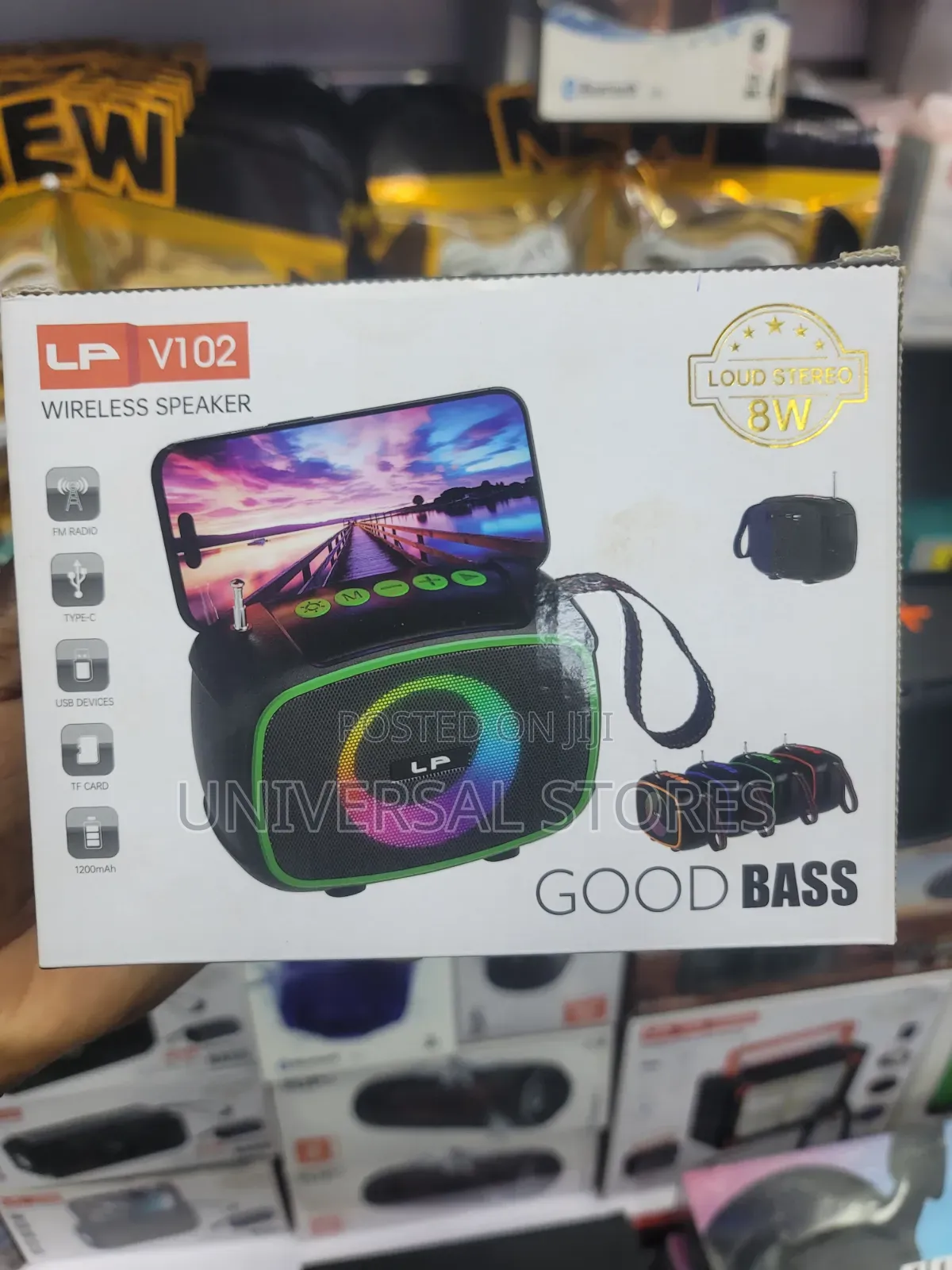 LP V102 Portable Wireless Bluetooth Speaker.