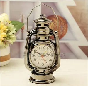 Vintage Alarm Clock Retro Oil Lamp Alarm Clock