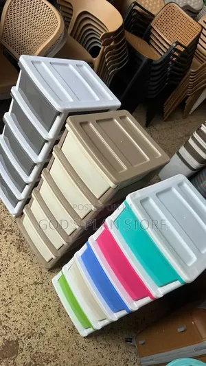 Joy 5 Layer Plastic Storage Cabinet Drawer Trolley