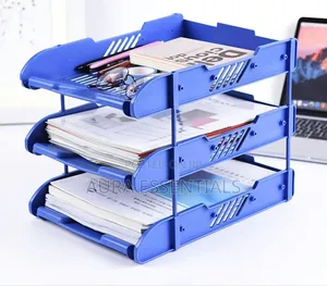 3 Tier Modern Document Tray Organizer