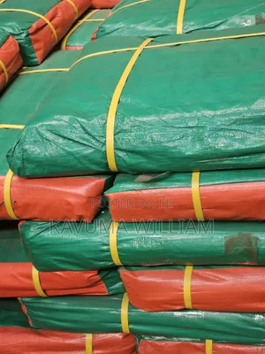 Green and Orange 6x6 Tarpaulin Available