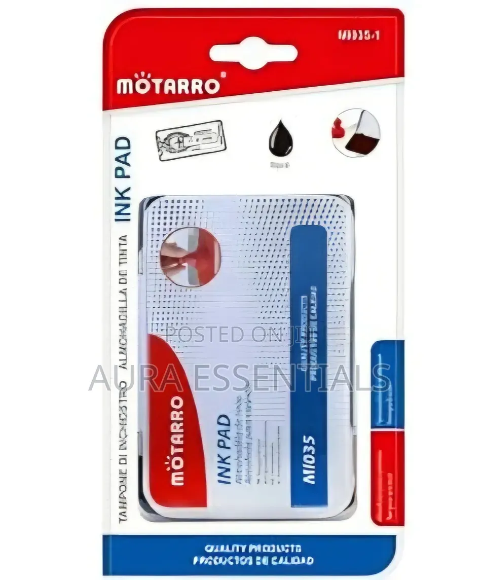 Motarro Black Ink Stamp Pad