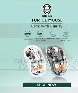 Green Lion Wireless Mouse