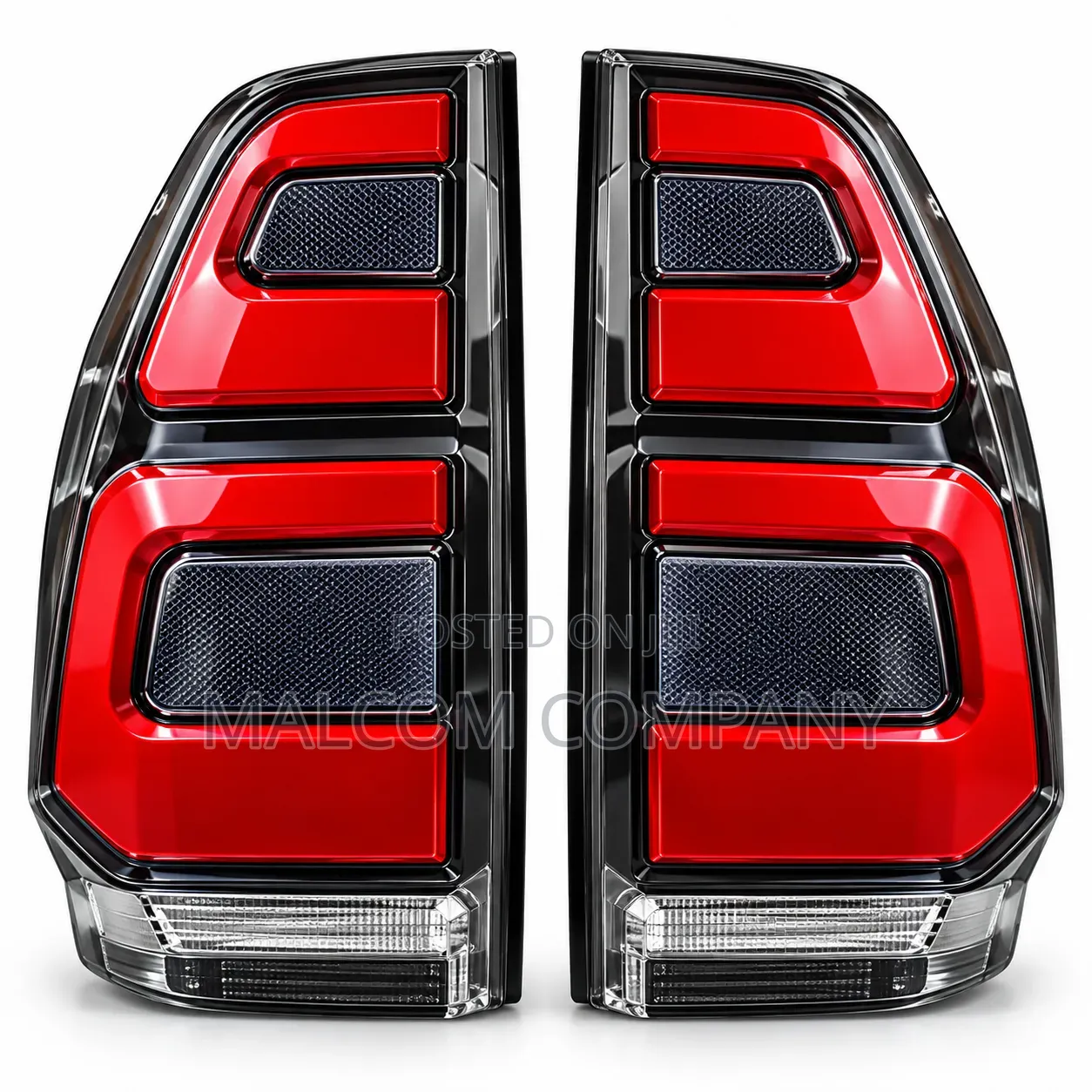 Toyota Land Cruiser Prado Ronaldo Tail Lamps – LED Rear Lights Uganda
