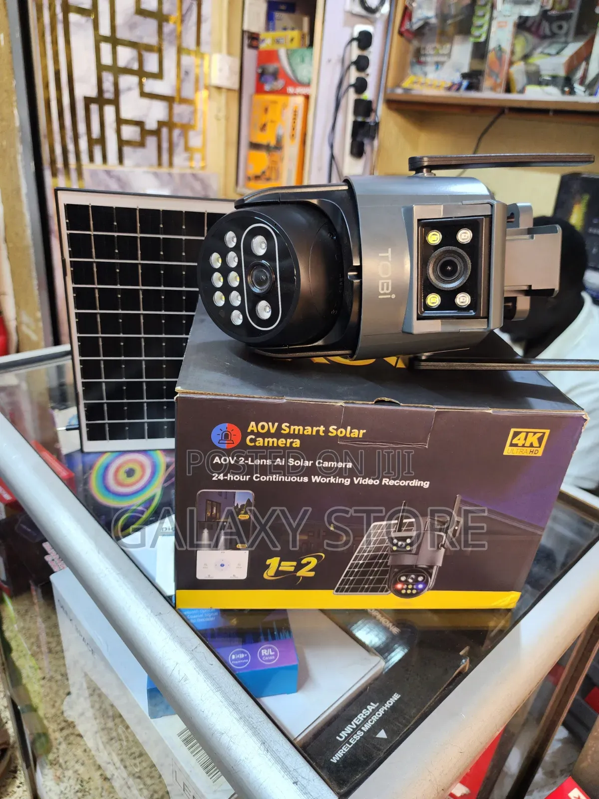 AOV Smart Solar Camera
4k Ultrahd
AOV 2-Lens Ai Solar Camera 24-Hour