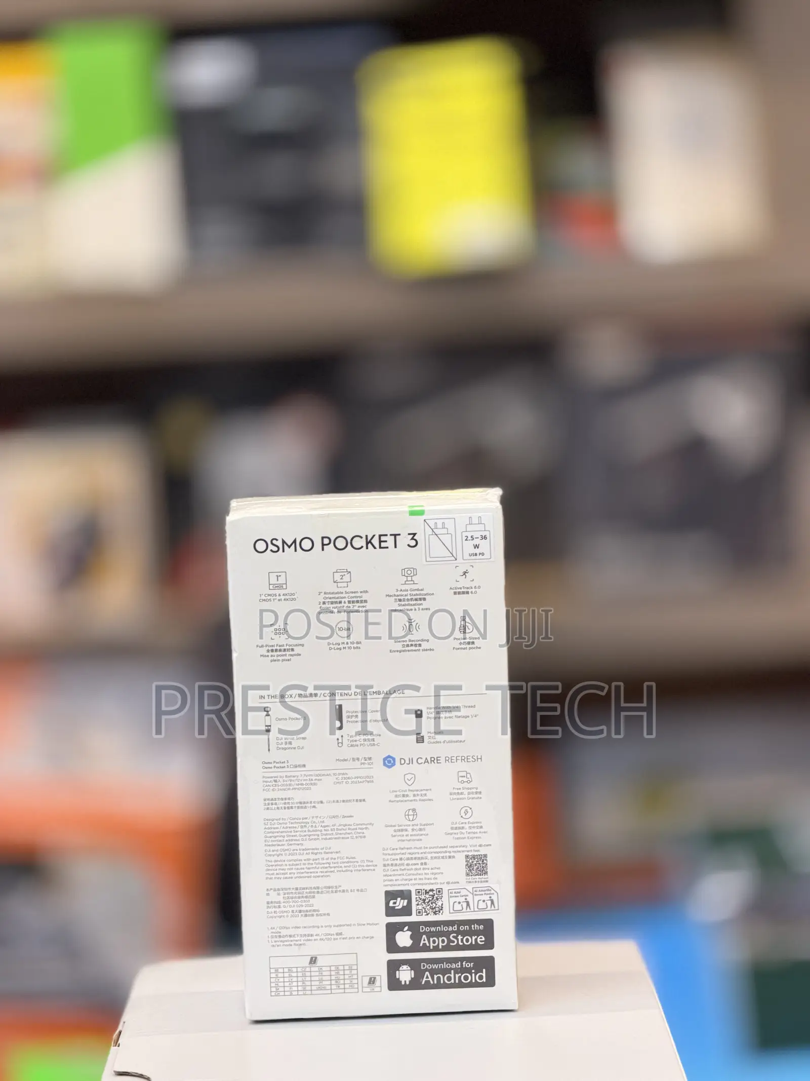 Dji Osmo Pocket 3 Vlogging Camera, Mic