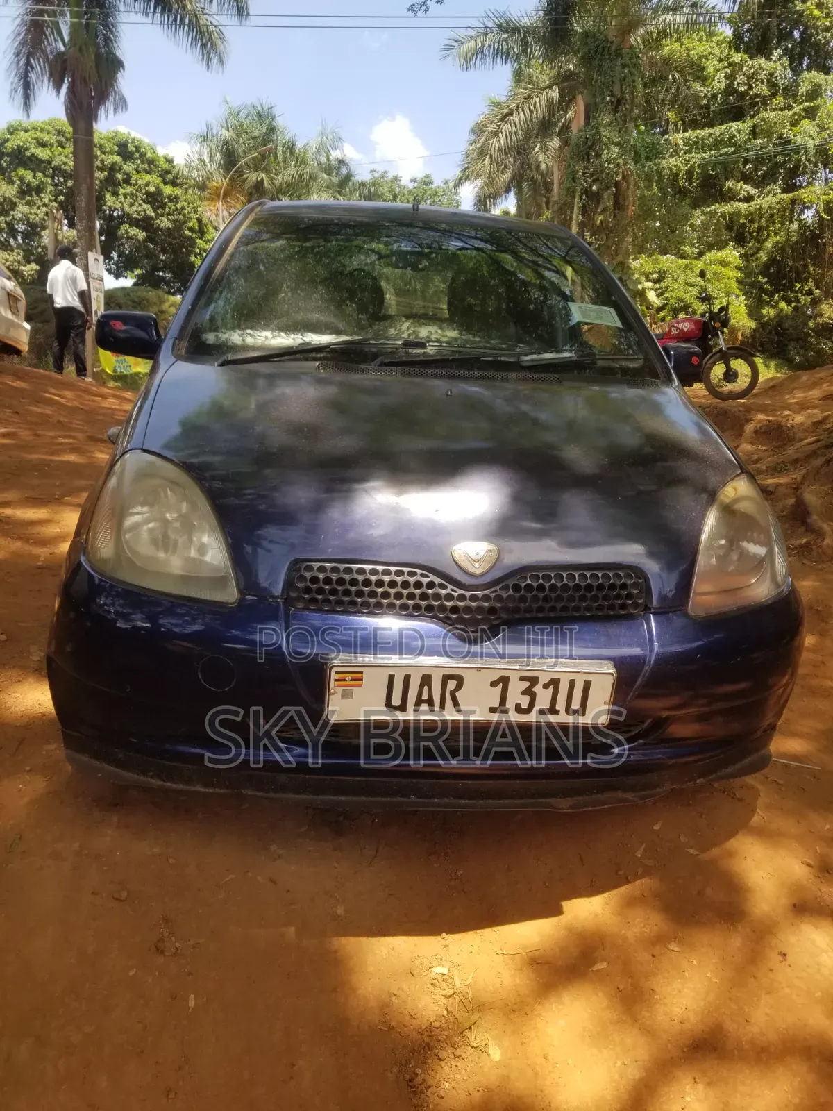 Toyota Vitz 1.0 FWD 3dr 2003 Blue