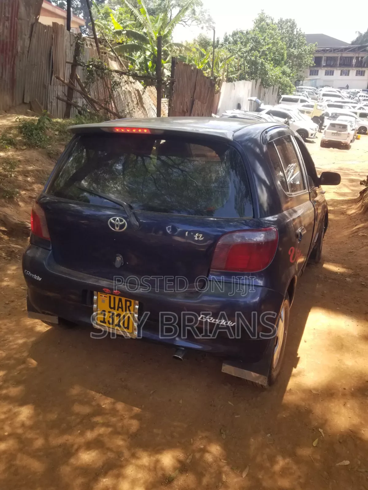 Toyota Vitz 1.0 FWD 3dr 2003 Blue
