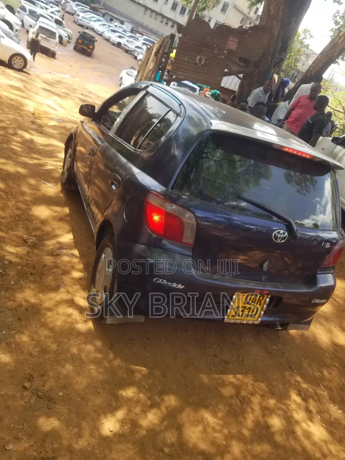 Toyota Vitz 1.0 FWD 3dr 2003 Blue