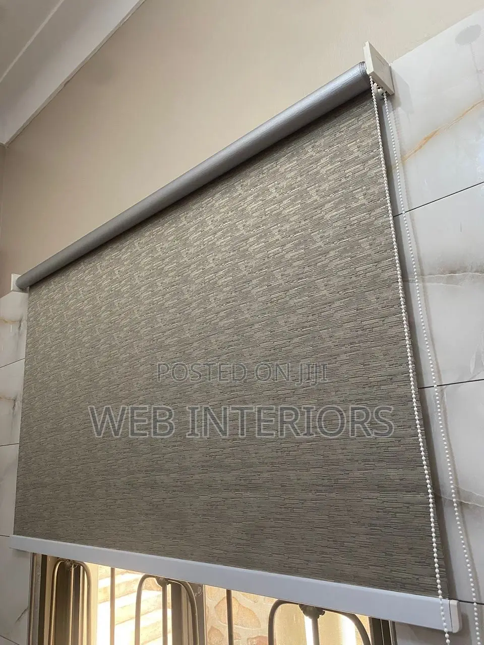 Single Roller Window Blind Curtain Per Square Meter