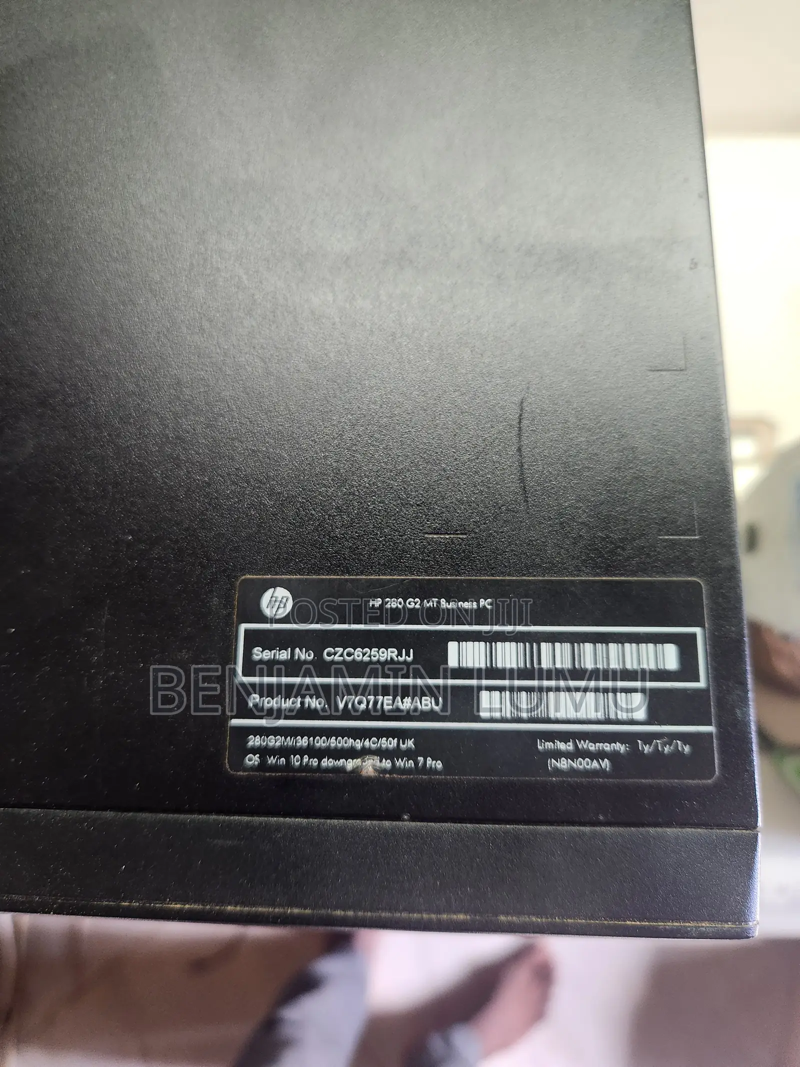 Desktop Computer HP 280 G3 12GB Intel Core i5 HDD+SSD 750GB