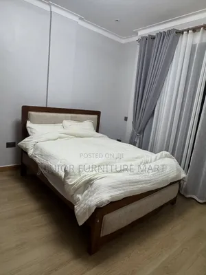 Modern Mahogany Bed
