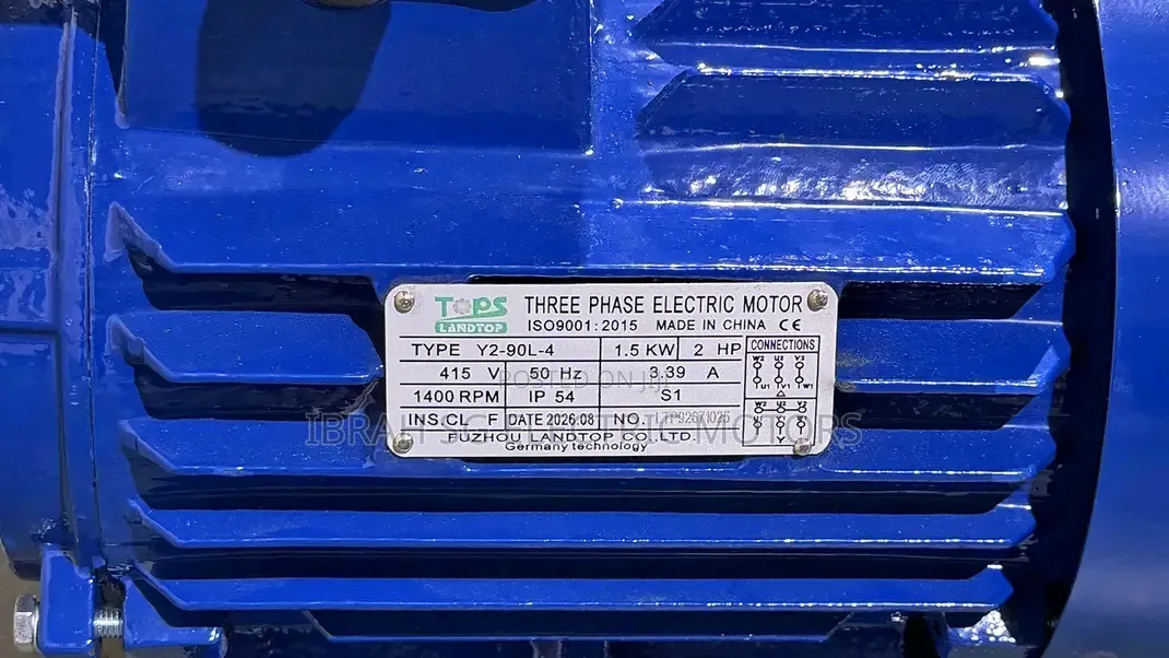 Three Phase 2hp Normal Speed Motor