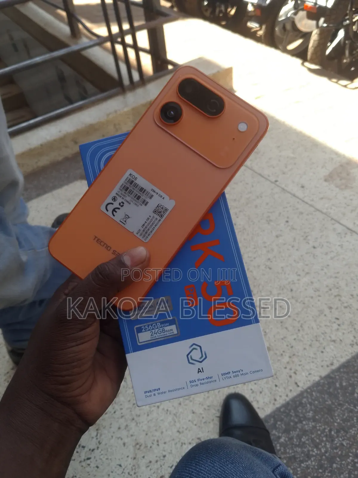 New Tecno Spark 50 Pro 256 GB Orange