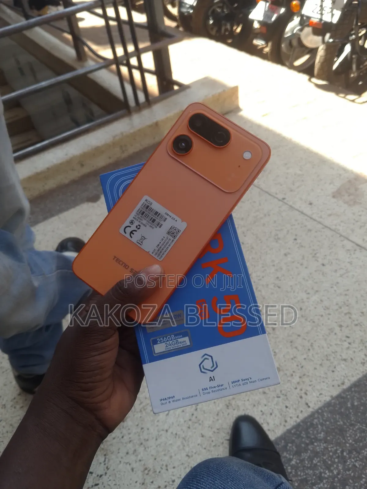 New Tecno Spark 50 Pro 256 GB Orange